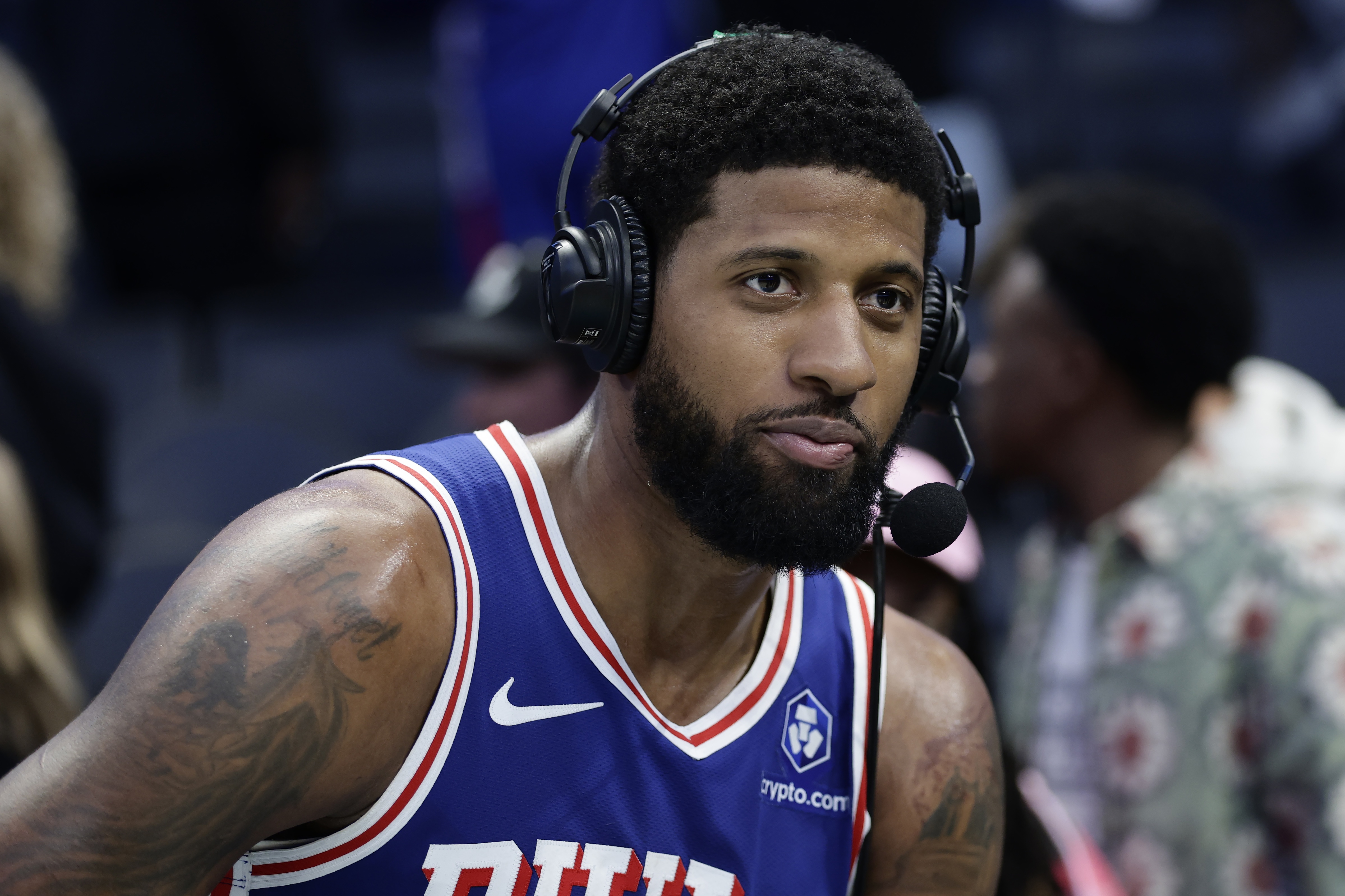 开云体育入口-乔治谈76人球迷:在这里打球充满乐趣 我已完全融入其中